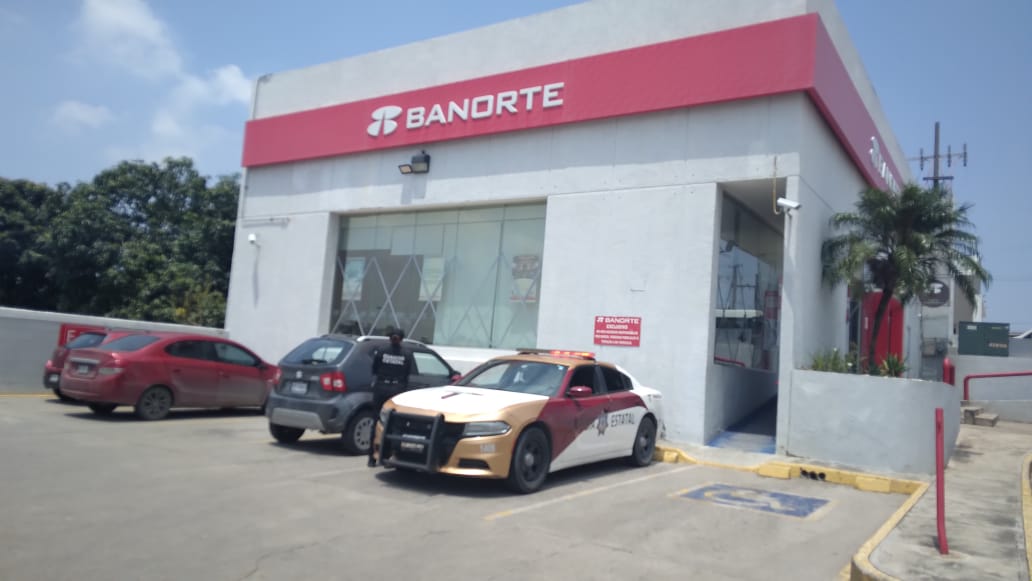 Bancos y cajeros con vigilancia permanente de la Guardia Estatal