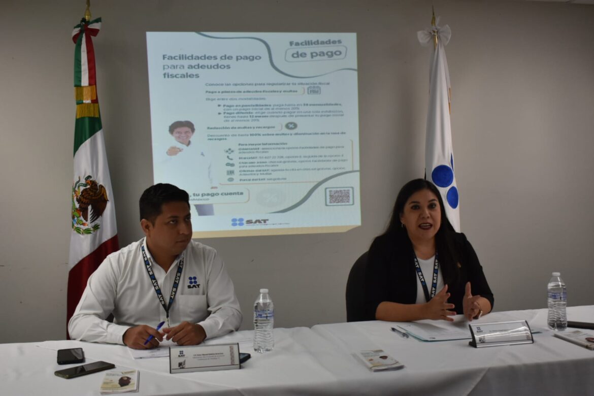 Proporciona SAT facilidades de pago y reducción de multas