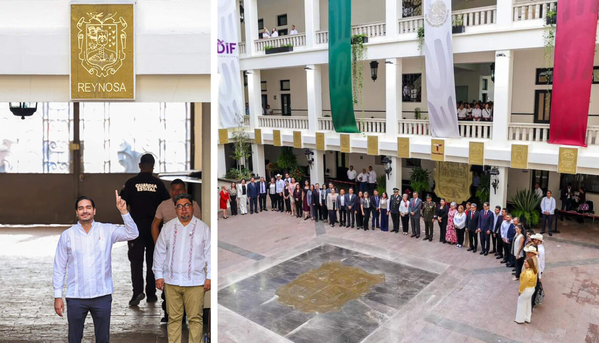 Presentó el Gobernador Américo Villarreal Anaya proyectos con el Gobierno de Carlos Peña Ortiz
