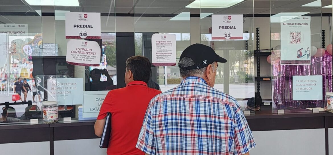 Invita Gobierno de Reynosa a aprovechar descuento total de recargos del Impuesto Predial