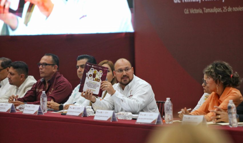 REAFIRMA TAMAULIPAS PROTECCIÓN DE LOS DERECHOS DE NIÑAS, NIÑOS Y ADOLESCENTES