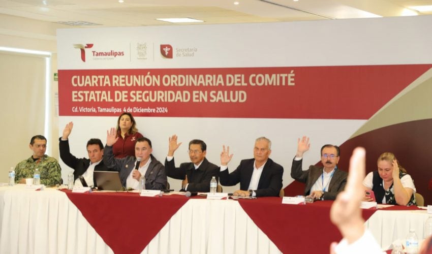 REAFIRMA COMITÉ DE SALUD ESTRATEGIAS PARA PROTEGER A LA POBLACIÓN EN TEMPORADA INVERNAL