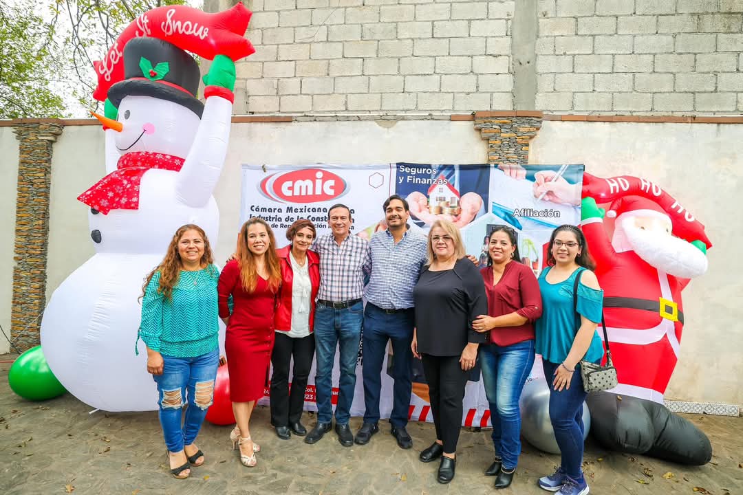 Celebró CMIC Posada Navideña con el Alcalde Carlos Peña Ortiz