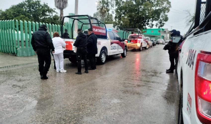 PERSONAL DE PLAN TAMAULIPAS TRABAJA DÍA Y NOCHE PARA PROTEGER A LA CIUDADANÍA ANTE FRENTE FRÍO