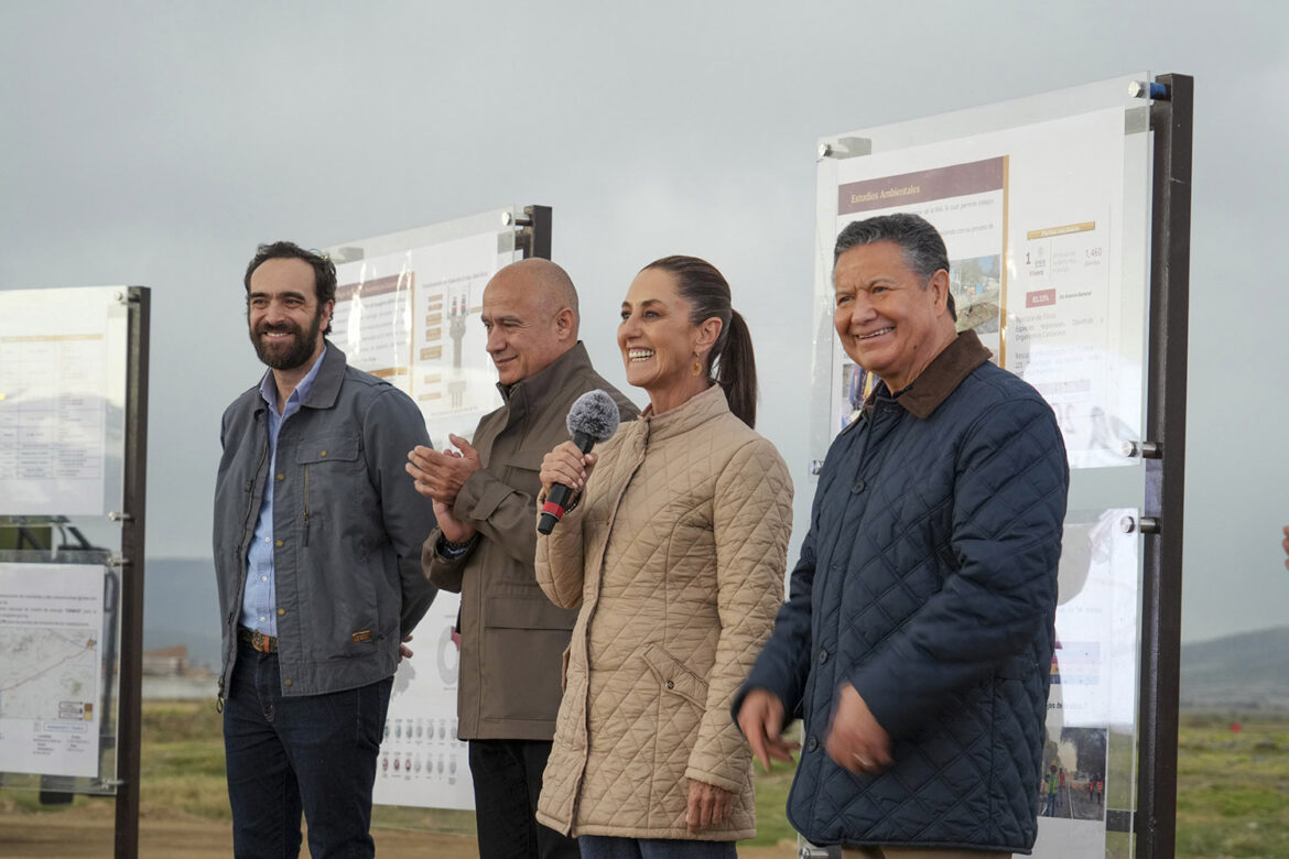 Arranque de obras del Tren México-Pachuca.
