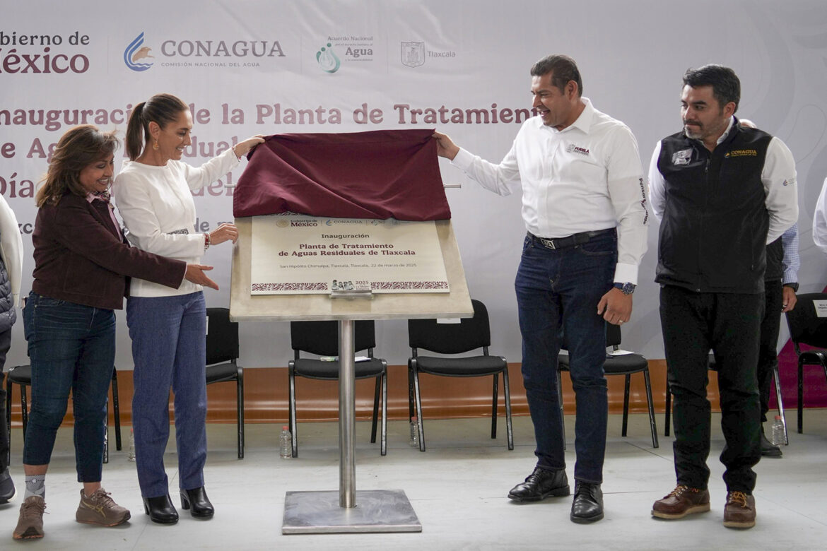 Versión estenográfica. Día Mundial del Agua. Inauguración de la Planta de Tratamiento de Aguas Residuales de Tlaxcala.