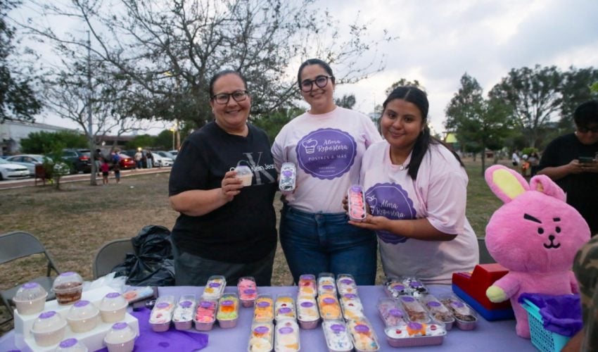 REALIZA INJUVE MERCADO TAMAULIPAS EN APOYO A LA JUVENTUD EMPRENDEDORA DE MATAMOROS.
