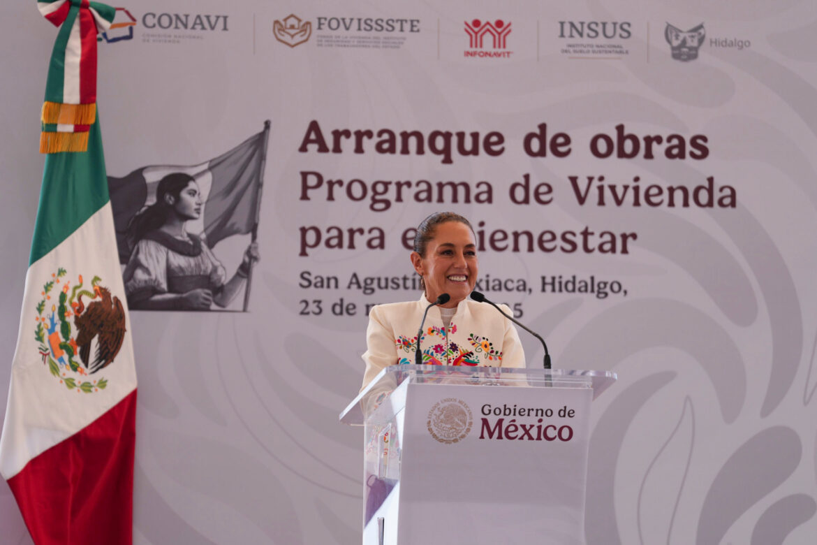 Arranque de obras del Programa Vivienda para el Bienestar.