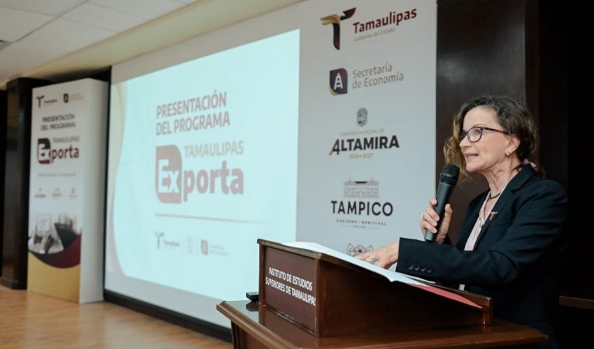 PRESENTA NINFA CANTÚ PROGRAMA «TAMAULIPAS EXPORTA» PARA APOYAR A MIPYMES.