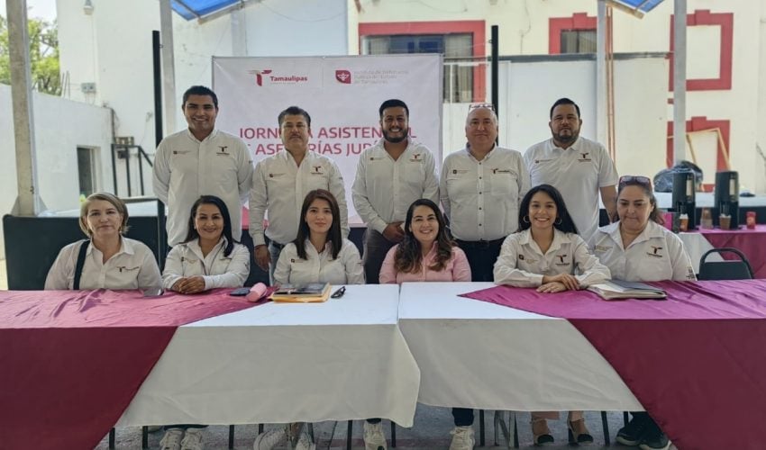 PÚBLICA DEL ESTADO DE TAMAULIPAS JORNADA ASISTENCIAL DE ASESORÍAS JURÍDICAS 2025 EN SOTO LA MARINA