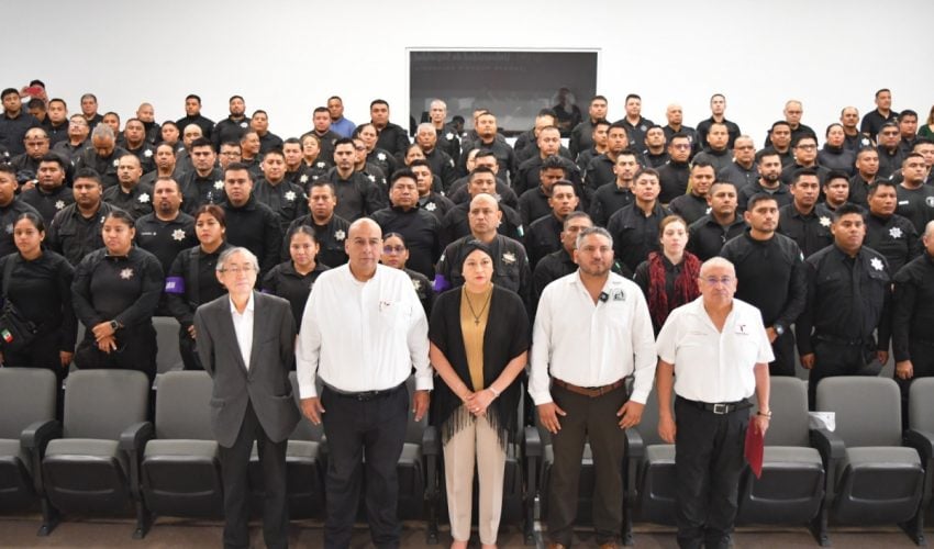 CAPACITA CODHET A PERSONAL DE LA GUARDIA ESTATAL SOBRE DERECHOS HUMANOS.