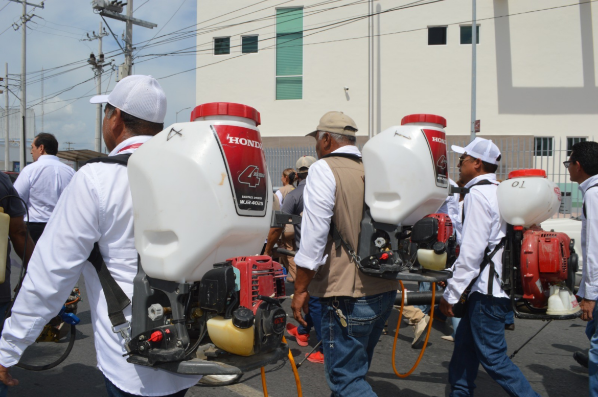 Anuncian combate al dengue en escuelas y sectores venerables de Reynosa.