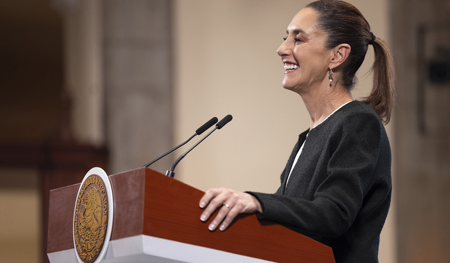 “México fue tratado con mucho respeto y llegamos a este acuerdo”: Presidenta; no se pagarán aranceles en productos dentro del T-MEC