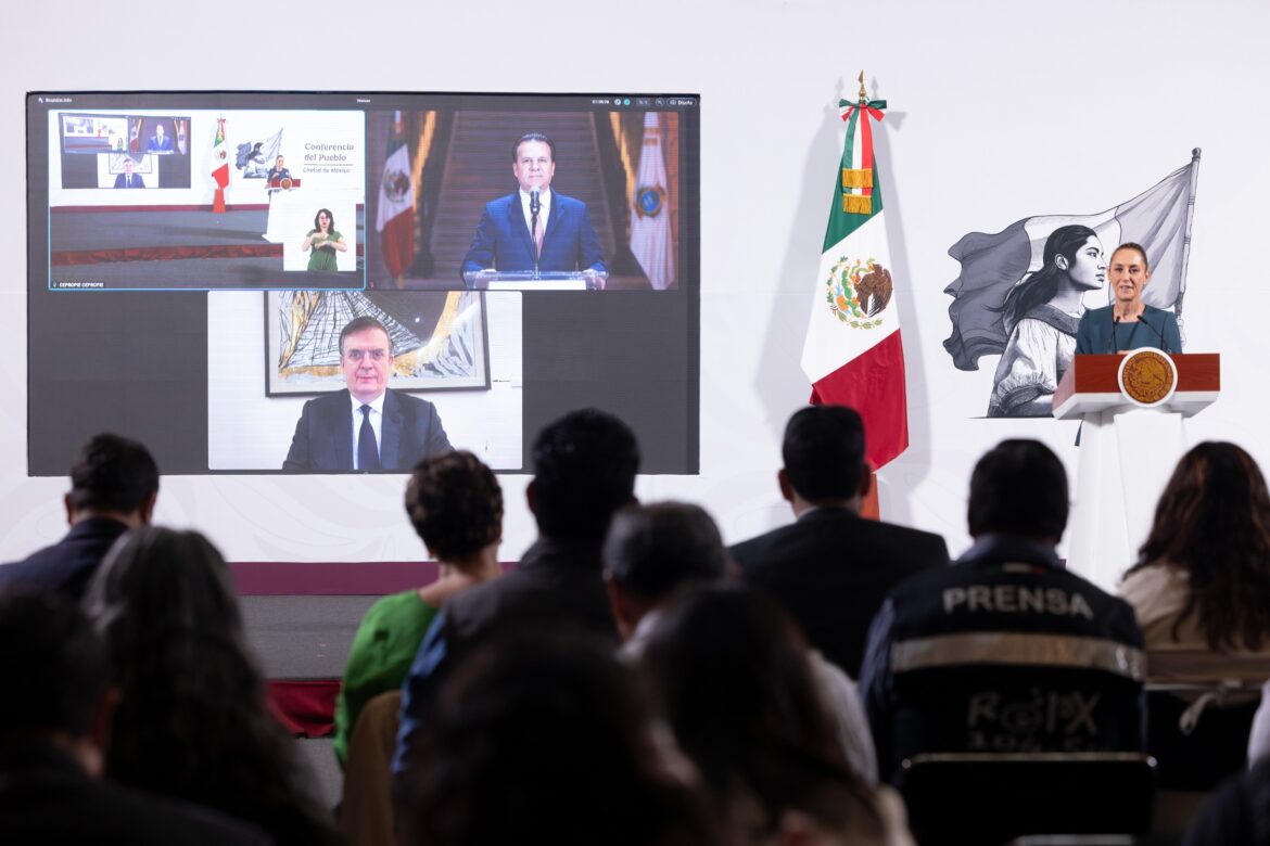 Versión estenográfica. Conferencia de prensa de la presidenta Claudia Sheinbaum Pardo del 20 de marzo de 2025.