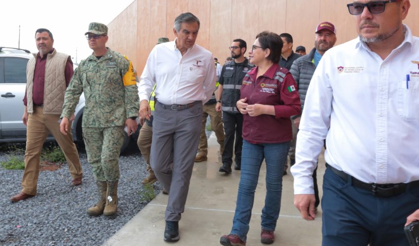 COORDINAN GOBIERNO DE TAMAULIPAS Y FEDERACIÓN ATENCIÓN A FAMILIAS AFECTADAS POR LLUVIAS EN REYNOSA Y ZONA FRONTERIZA.