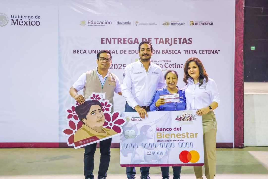 Entregan más de 2 Mil Tarjetas de Becas para el Bienestar en Reynosa