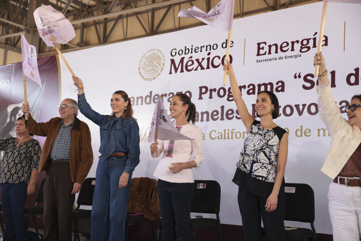 Banderazo del Programa “Sol del Norte” de Paneles Fotovoltaicos.