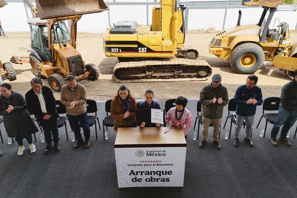 Arranque de Obra “Programa de Vivienda para el Bienestar” en Playas de Rosarito, Baja California.