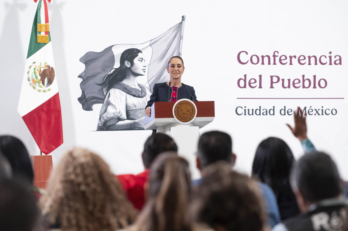 Conferencia de prensa de la presidenta Claudia Sheinbaum Pardo del 29 de abril de 2025.