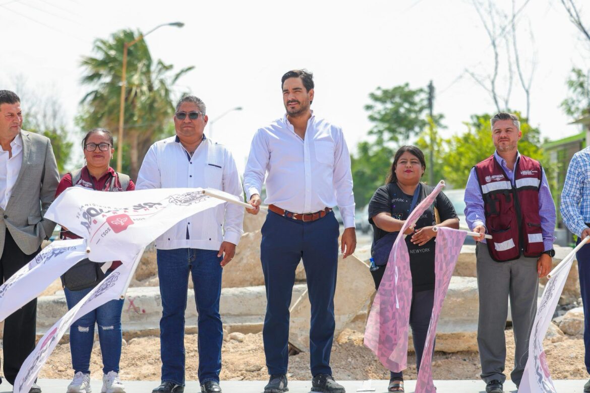 Inició Carlos Peña Ortiz Pavimentación Hidráulica en San Valentín por Más de 4.9 MDP.