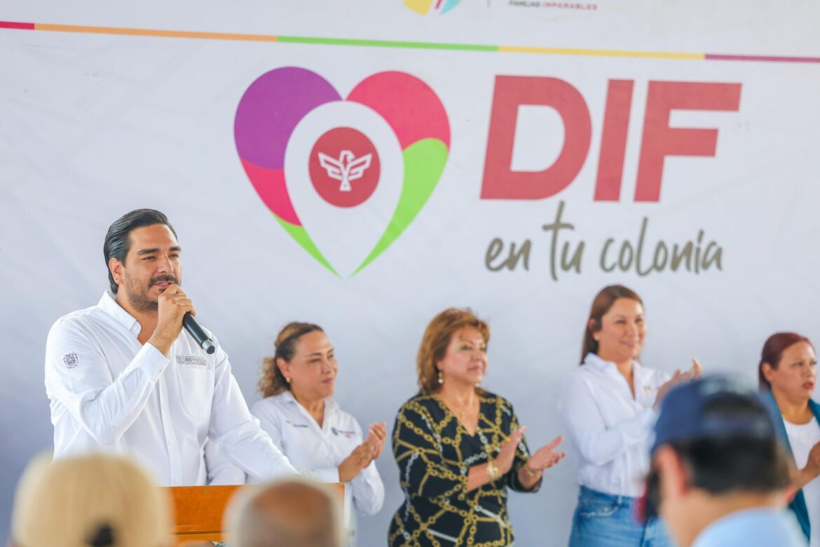 Llevó Alcalde de Reynosa la Brigada DIF a la comunidad de La Cima.