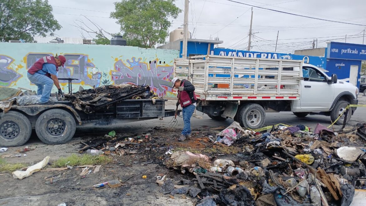 Avanza descacharrización y limpieza de Reynosa.