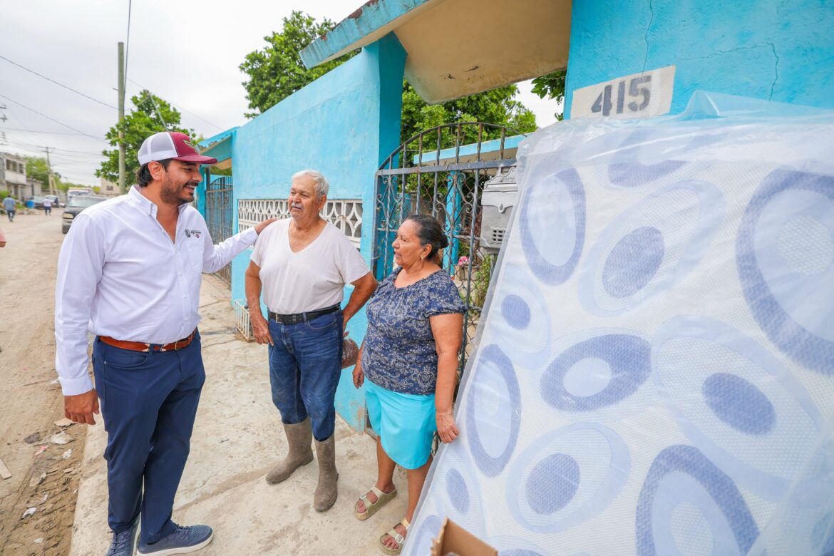 Dejó Alcalde Carlos Peña Ortiz importantes beneficios en Las Torres y Santa Cruz.