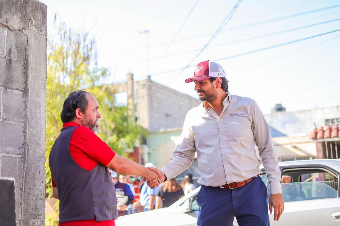Encabezó Alcalde de Reynosa amplio recorrido en La Joya.