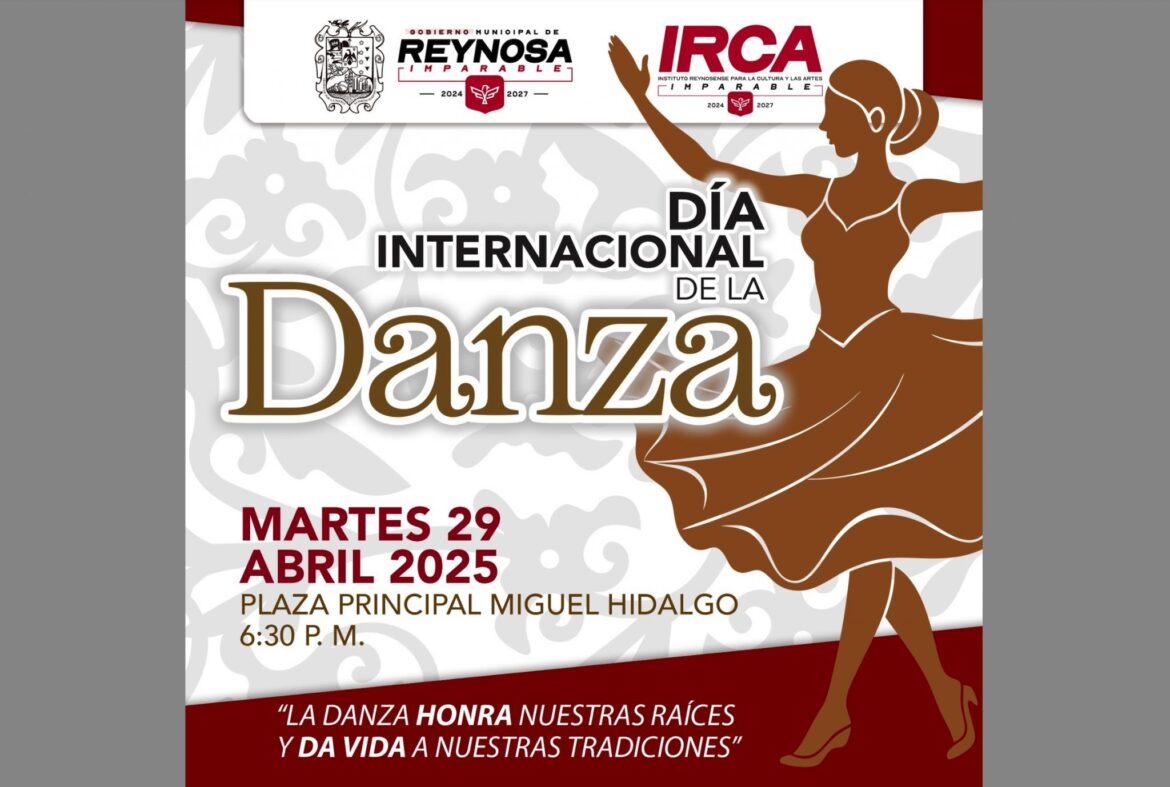 Gobierno de Carlos Peña Ortiz invita a celebrar el Día Internacional de la Danza.