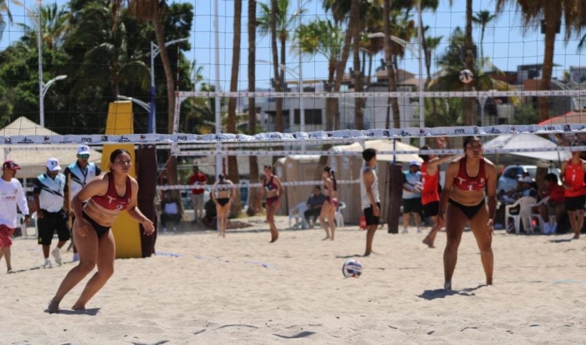 CLASIFICA TAMAULIPAS A OLIMPIADA NACIONAL 2025 EN VOLEIBOL DE PLAYA