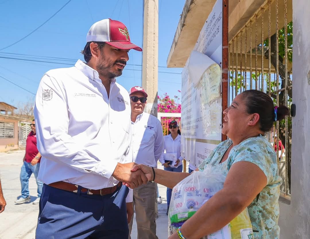 Llegó solidaridad del Municipio de Reynosa a la colonia Pedro J. Méndez.