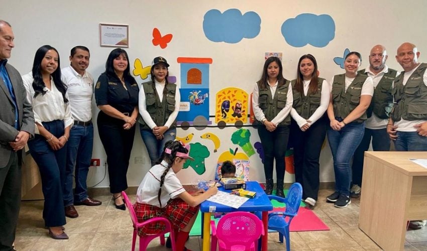 INAUGURA SIPINNA TRES ESPACIOS AMIGABLES CON ENFOQUE DE INFANCIA EN EL MANTE.