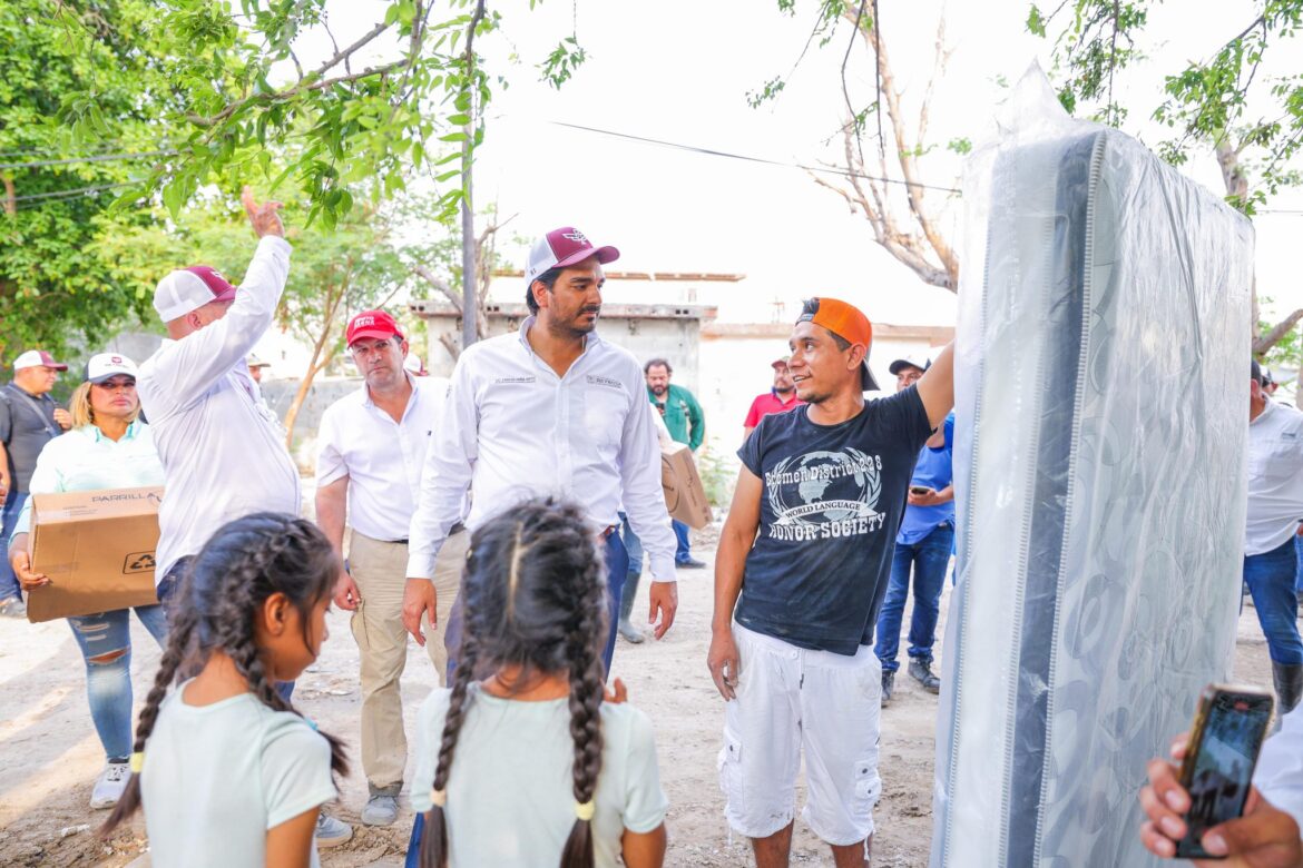 Recuperación de familias reynosenses de la mano del Gobierno de Carlos Peña Ortiz.