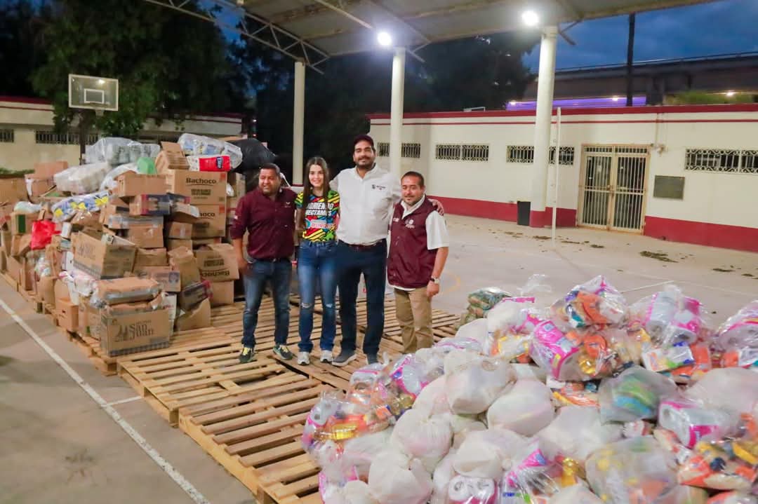 Responden corazones altamirenses a familias reynosenses.