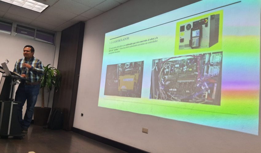 IMPARTEN A ESTUDIANTES DE LA UPV CONFERENCIA «BRAZO ROBÓTICO EN LA INDUSTRIA AUTOMOTRIZ».
