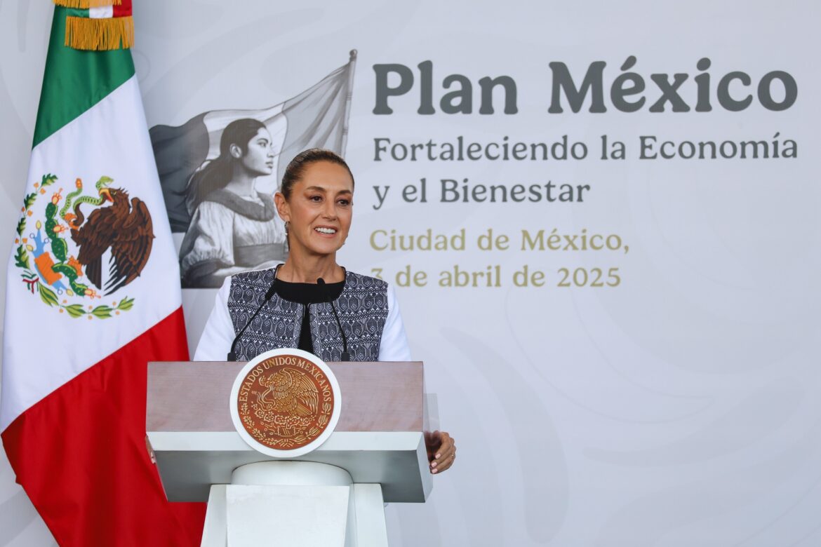 Plan México. Fortaleciendo la Economía y el Bienestar, en Museo Nacional de Antropología.