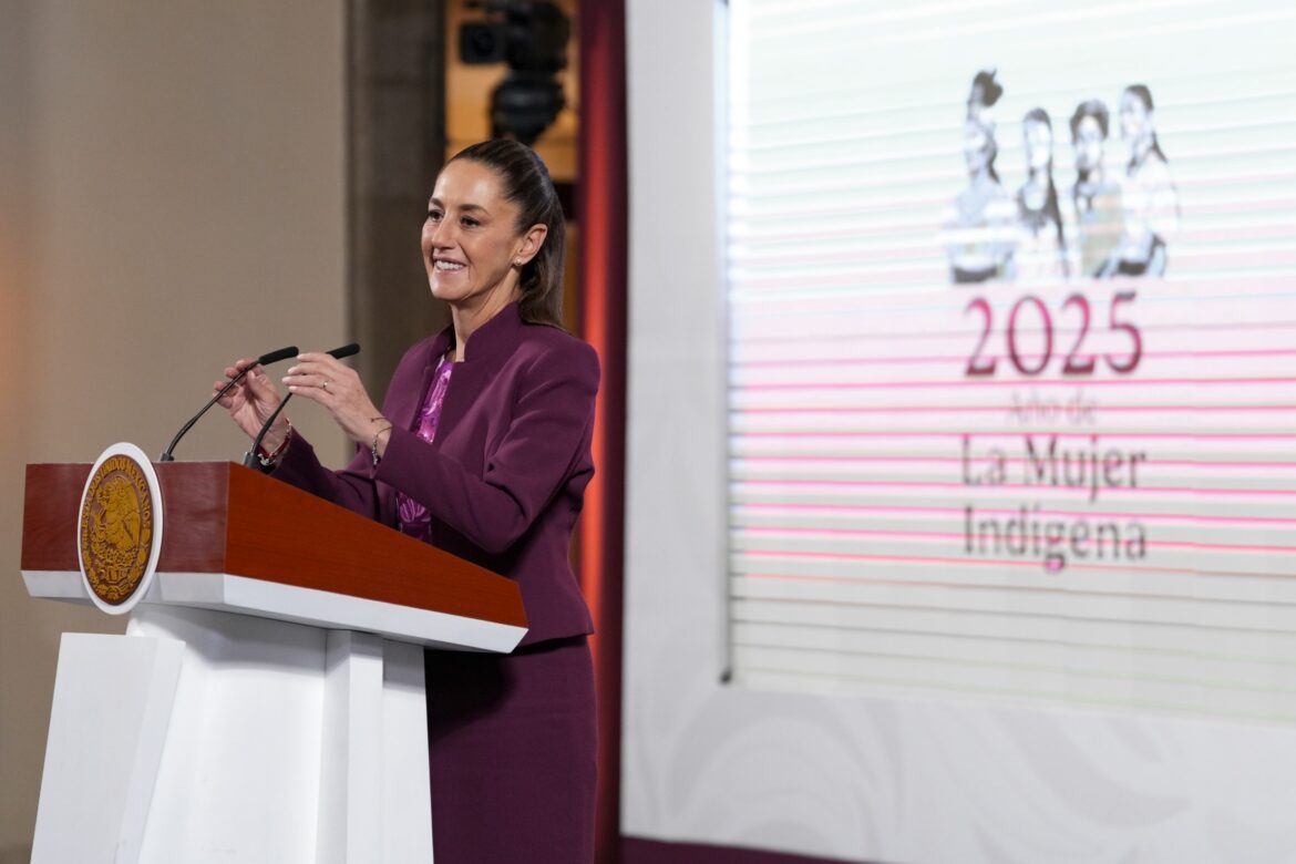 Conferencia de prensa de la presidenta Claudia Sheinbaum Pardo del 28 de marzo de 2025.