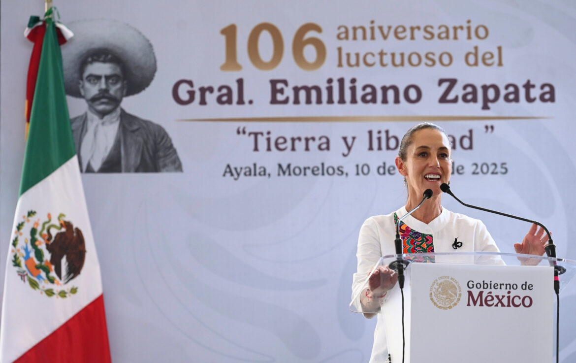 106 Aniversario Luctuoso de Emiliano Zapata.