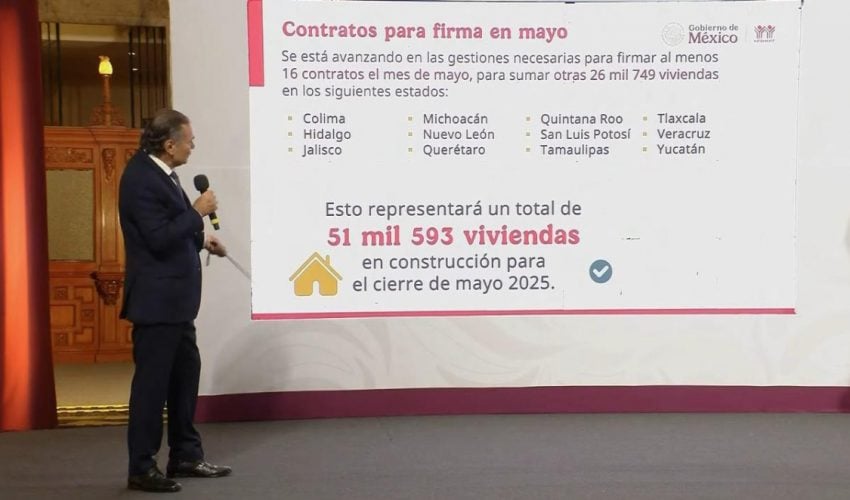 TAMAULIPAS, TERCER ESTADO EN EL QUE SE CONSTRUYE MAYOR NÚMERO DE VIVIENDAS: INFONAVIT.