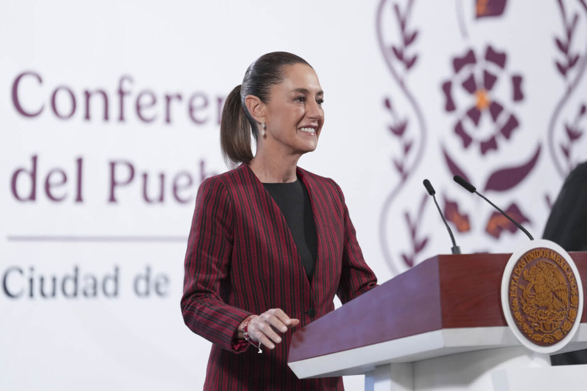 Conferencia de prensa de la presidenta Claudia Sheinbaum Pardo del 20 de mayo de 2025.