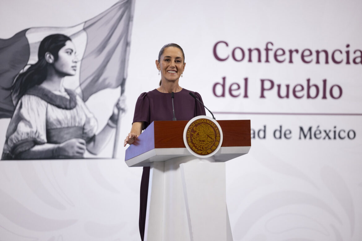 Conferencia de prensa de la presidenta Claudia Sheinbaum Pardo del 22 de mayo de 2025