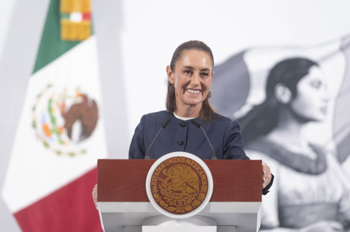 Conferencia de prensa de la presidenta Claudia Sheinbaum Pardo del 26 de mayo de 2025.