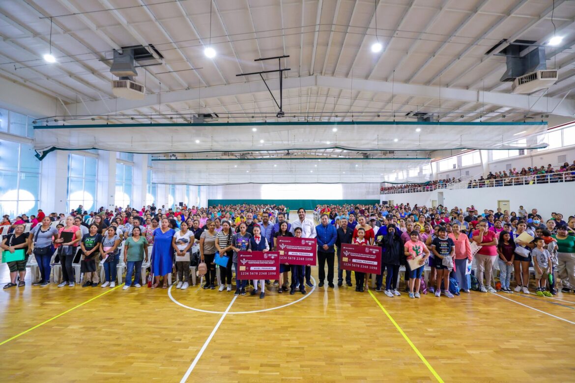 Suman esfuerzos Gobiernos Municipal, Federal y Estatal por la educación de niños reynosenses