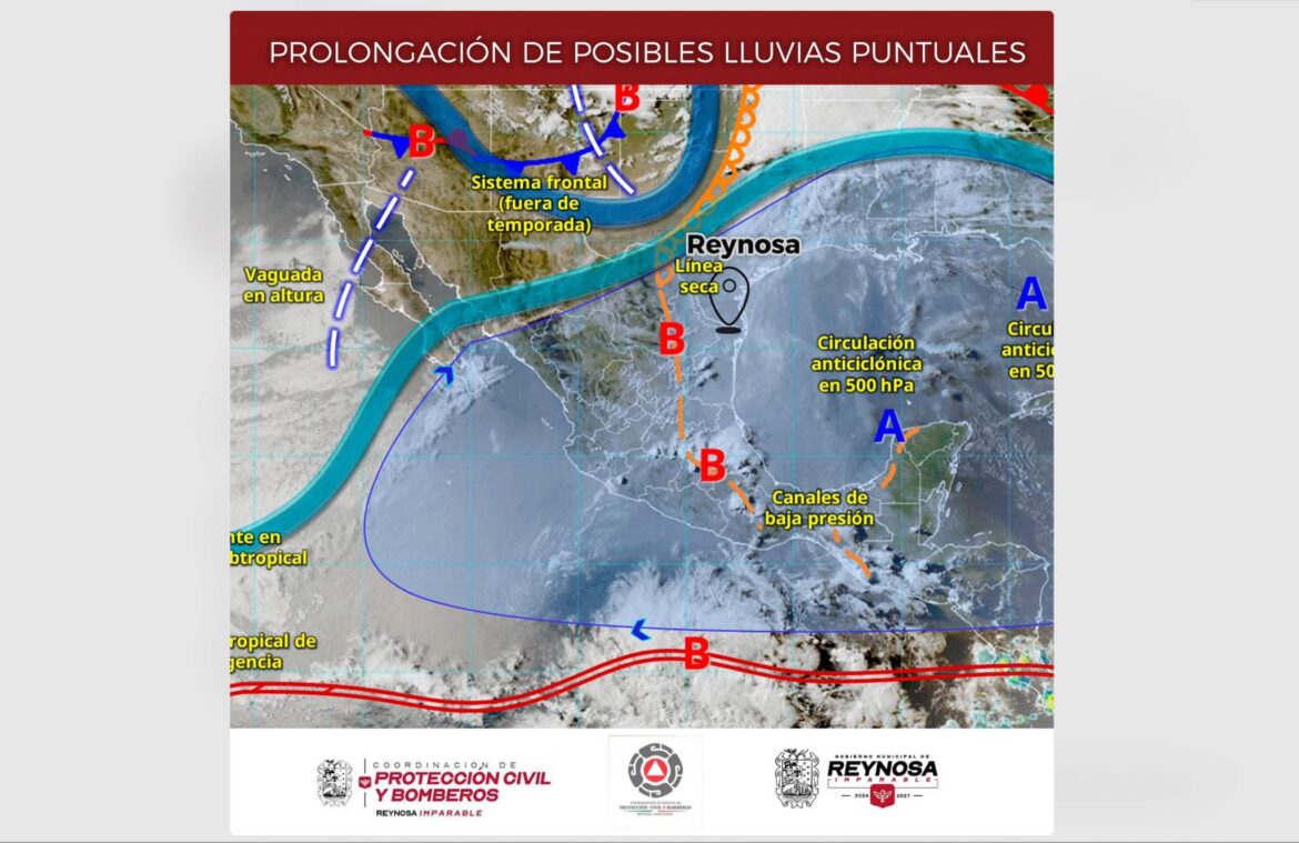 Alerta Protección Civil por probables tormentas eléctricas este miércoles.
