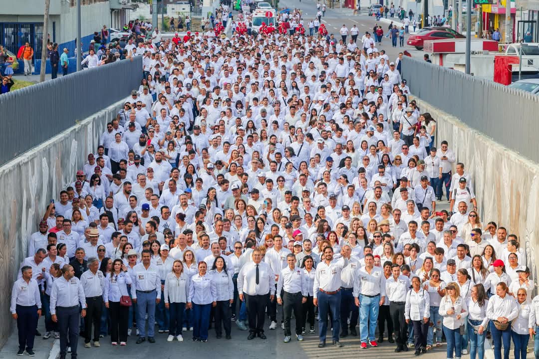 Conmemoraron 20 Mil obreros Día del Trabajo en Reynosa.