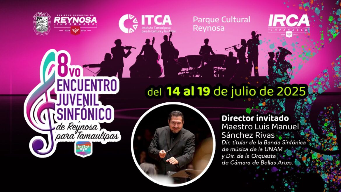 Convoca Gobierno de Carlos Peña Ortiz a participar en el 8vo Encuentro Juvenil Sinfónico.