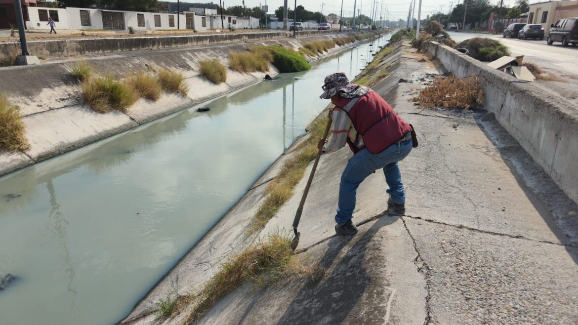 Desarrolla Gobierno de Reynosa plan de trabajo en diversas colonias.