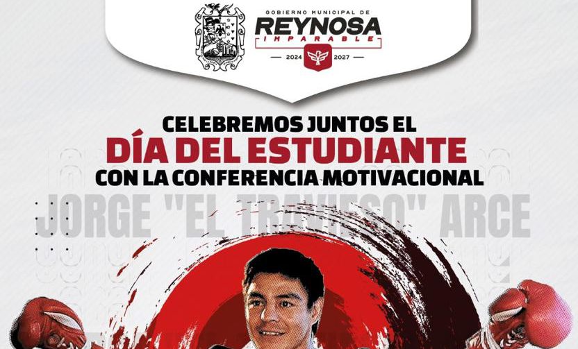Festejará Gobierno de Carlos Peña Ortiz a los estudiantes con una Conferencia Motivacional.