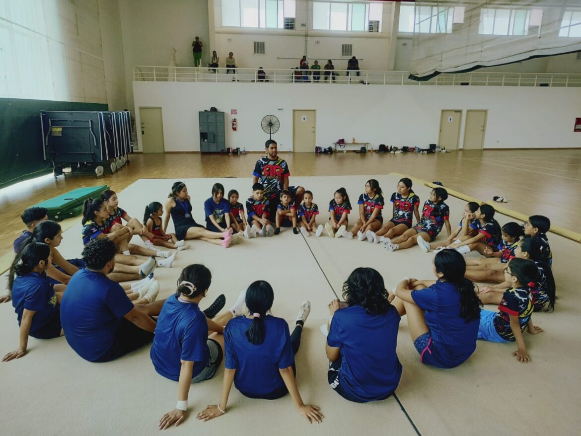 Fue escenario Polideportivo Reynosa de Máster Clases de Gimnasia y Porristas.