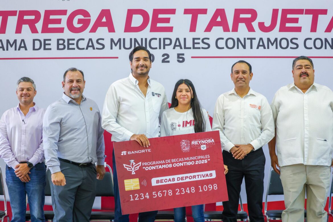 Incentiva el Gobierno de Reynosa a deportistas con becas.